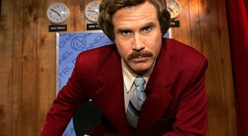 Will Ferrell fez participações em seis programas norte-americanos como o personagem Ron Burgundy (Foto: Divulgação)