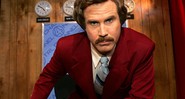 Will Ferrell fez participações em seis programas norte-americanos como o personagem Ron Burgundy (Foto: Divulgação)