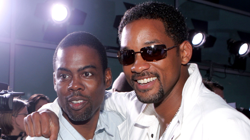 Will Smith e Chris Rock na première de Ritmo de um Sonho em 2005 (Foto: Mark Mainz / Getty Images)