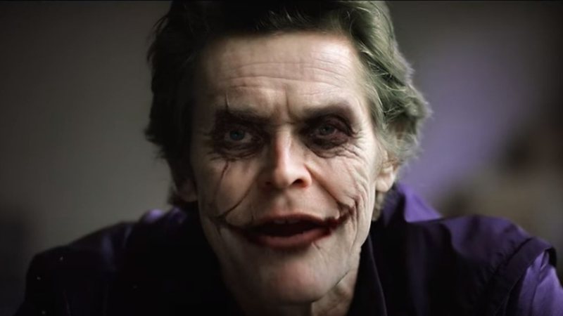 Willem Dafoe como Coringa (Foto: Reprodução)