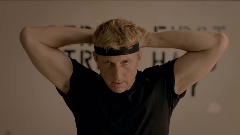 William Zabka em Cobra Kai (Foto: Reprodução)