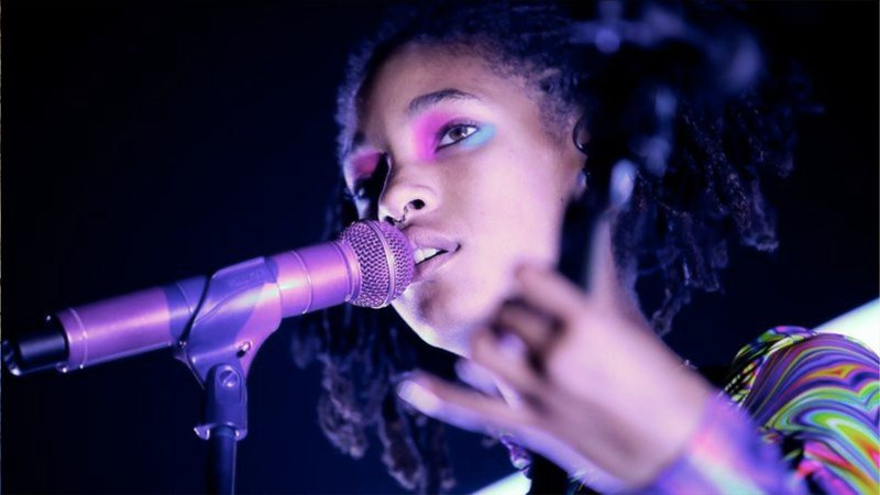 Willow Smith performando no The Novo em 2019 (Foto: Rich Fury/Getty Images)