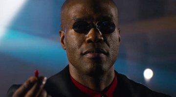 Yahya Abdul-Mateen II como Morpheus em Matrix 4 (Foto: Reprodução)