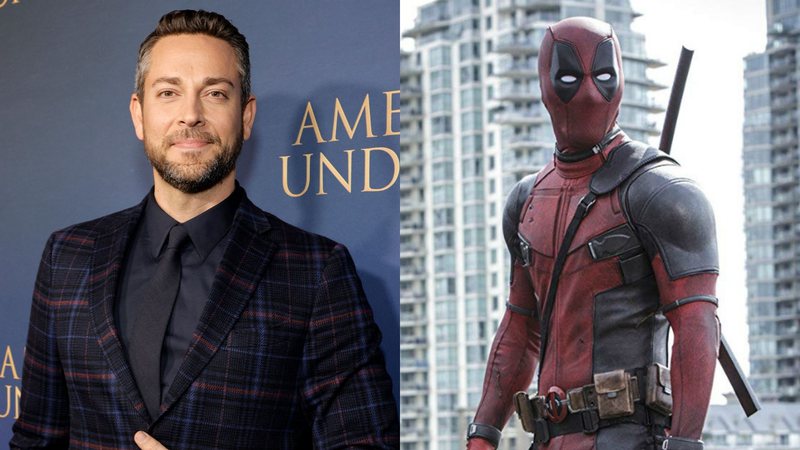 Zachary Levi (Foto: Amy Sussman/Getty Images) e Deadpool (Foto: Divulgação)