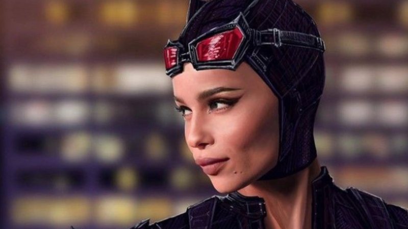 Zoë Kravitz é a Mulher-Gato em The Batman (Foto: Reprodução)