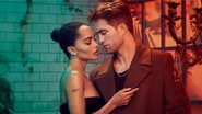 Zoë Kravitz e Robert Pattinson, de The Batman, para Entertainment Weekly (Foto: Reprodução / Twitter)