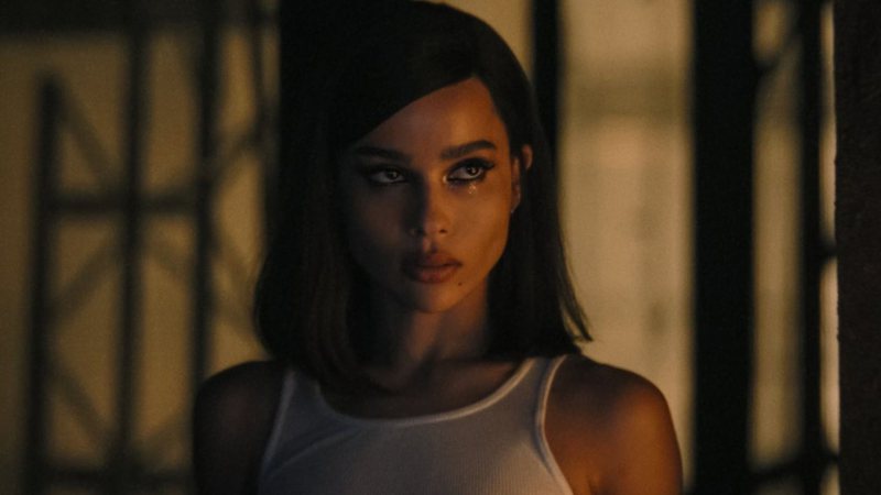 Zoë Kravitz em The Batman (Foto: Divulgação)