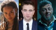 Zoë Kravitz, Robert Pattinson e Andy Serkis (Foto: Reprodução, AP e Reprodução)