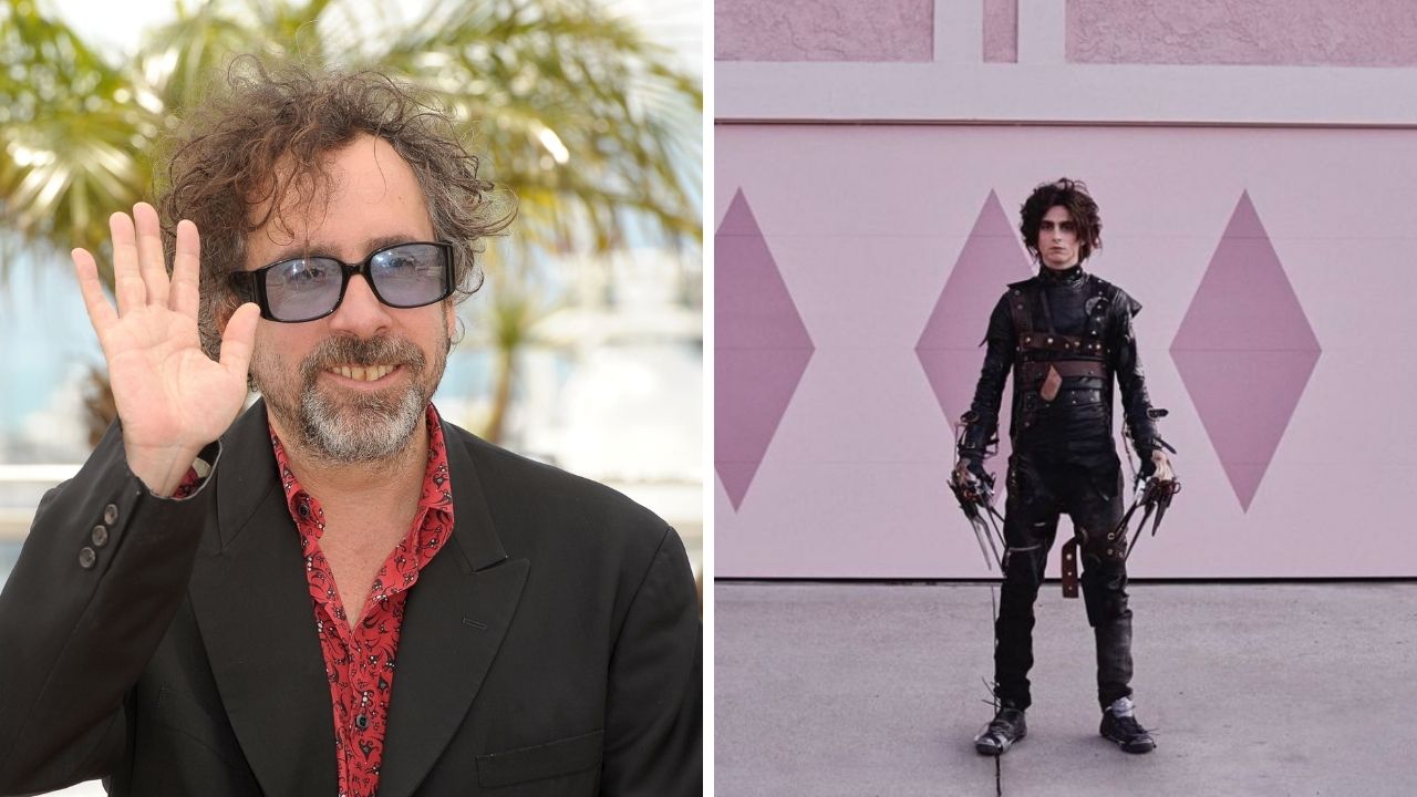 Tim Burton aprova Timothée Chalamet como Edward Mãos de Tesoura em  comercial do Super Bowl