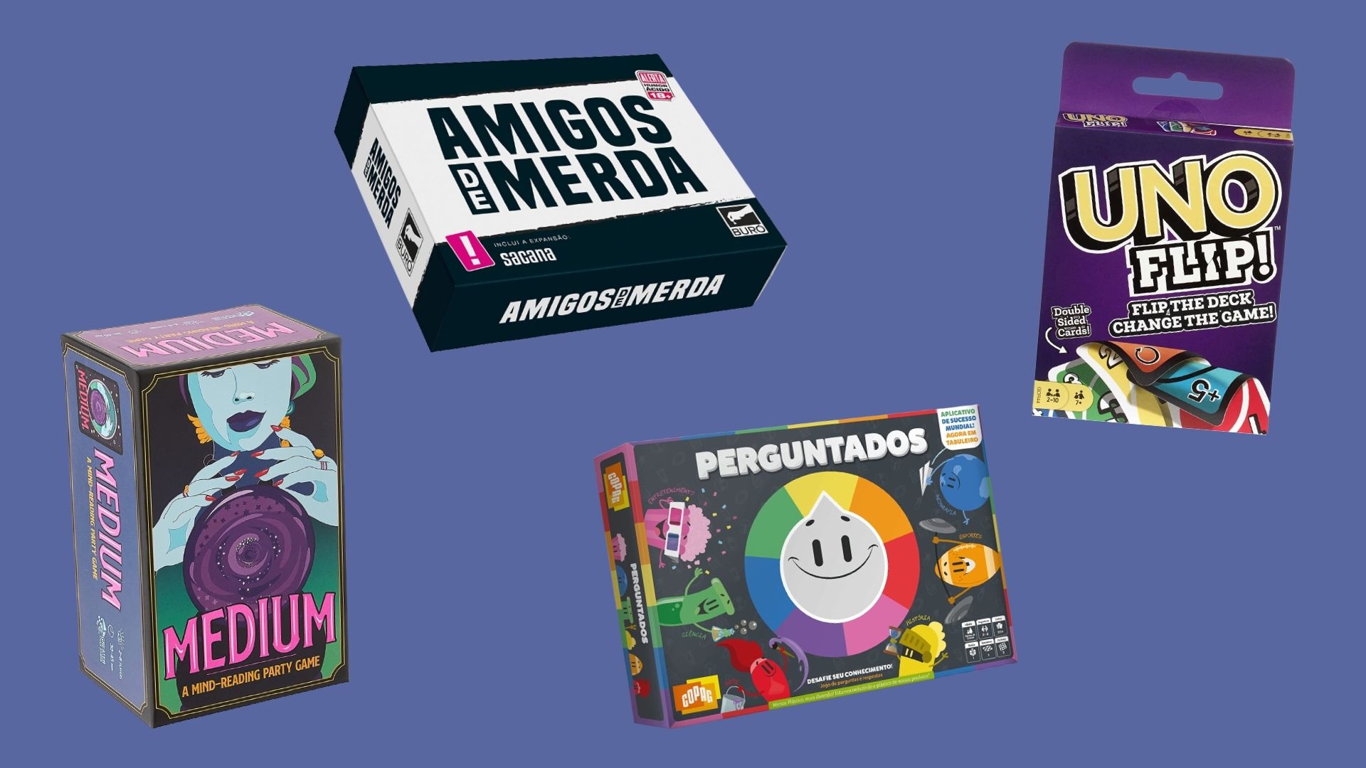 Board game, quebra-cabeça e outros itens para se divertir em casa com os amigos