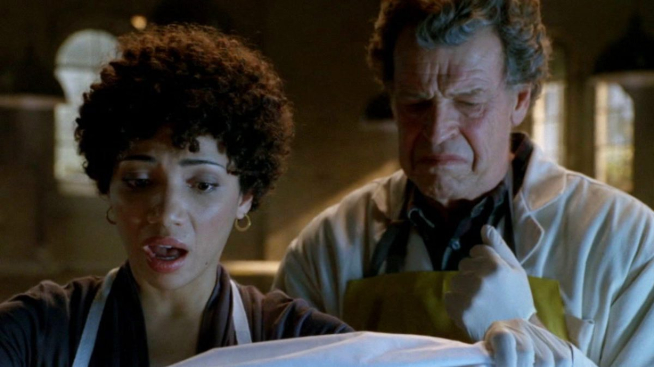 Jasika Nicole e John Noble (foto: reprodução)
