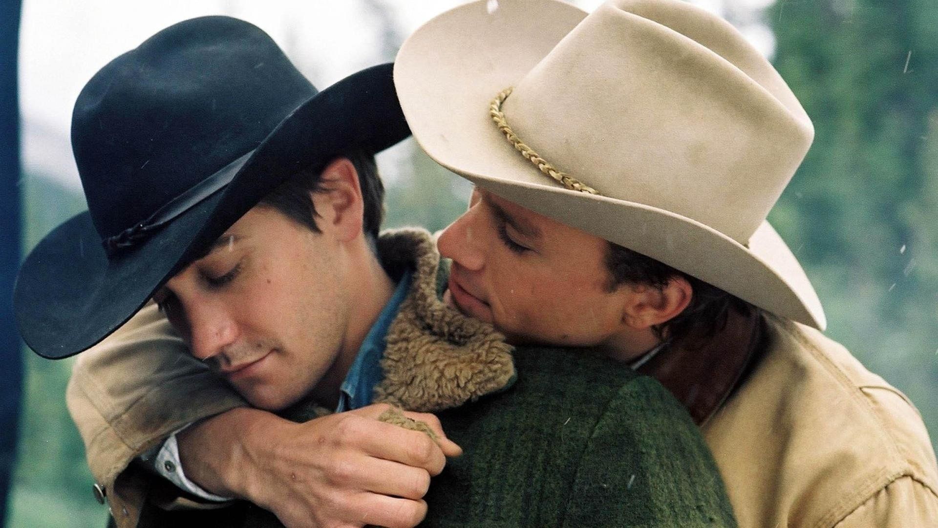 Heath Ledger e Jake Gyllenhaal em O Segredo de Brokeback Mountain (Foto: Divulgação)