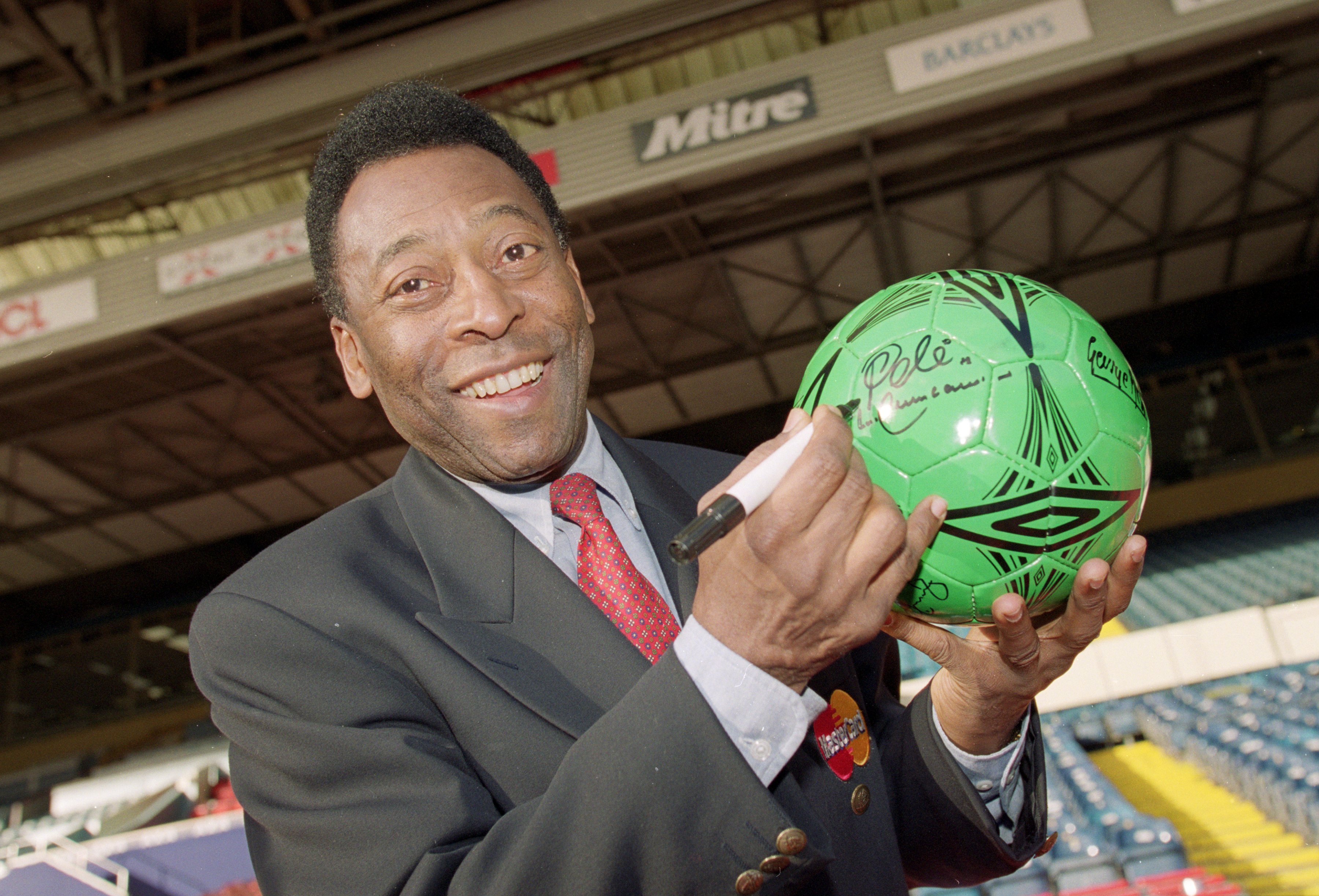 Pelé (Foto: Clive Mason/Allsport)
