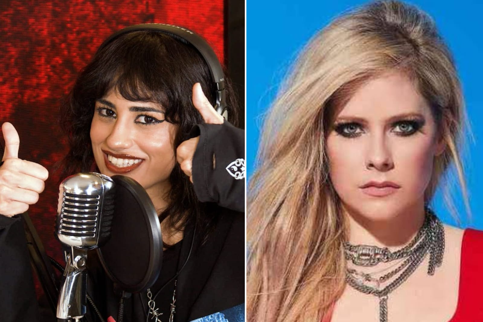 Day Limns e Avril Lavigne (Reprodução/Divulgação)