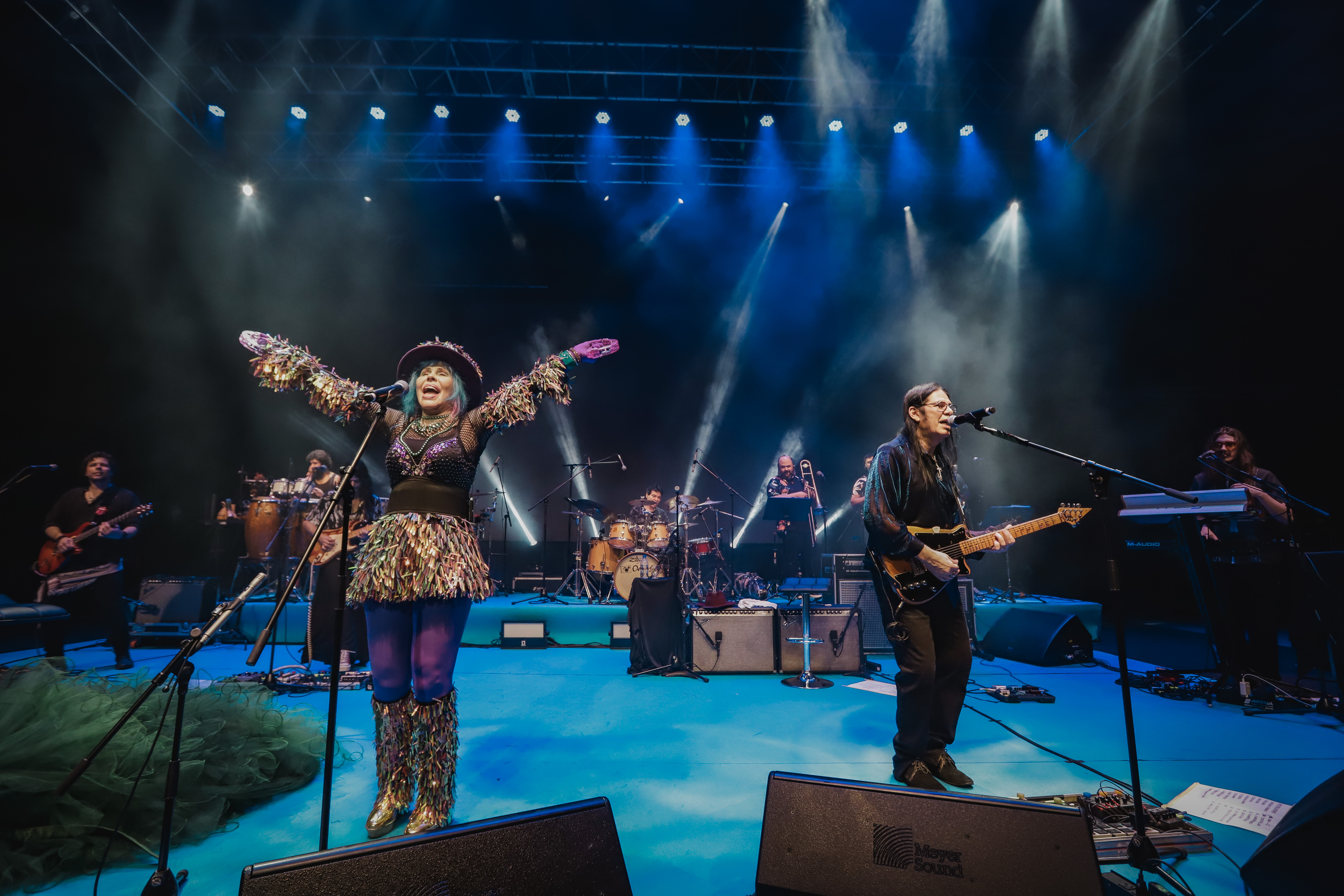 Baby e Pepeu estreiam turnê 140 Graus (Sercio Freitas)