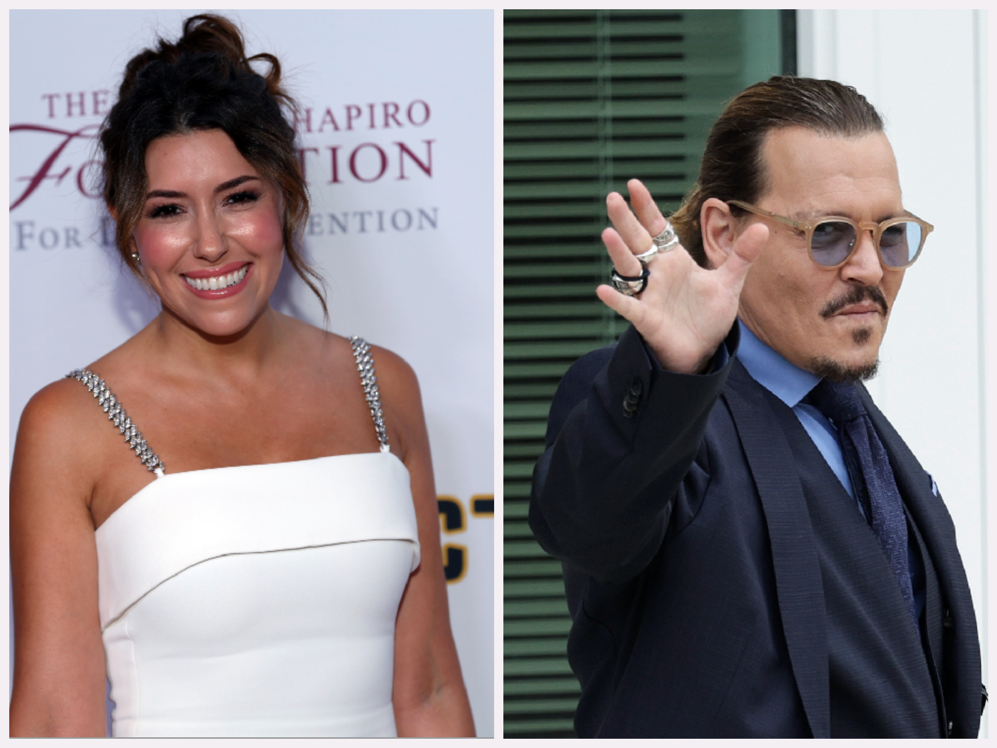 Camille Vasquez: advogada de Johnny Depp ganha espaço como comentarista em canal de TV (Getty Images)