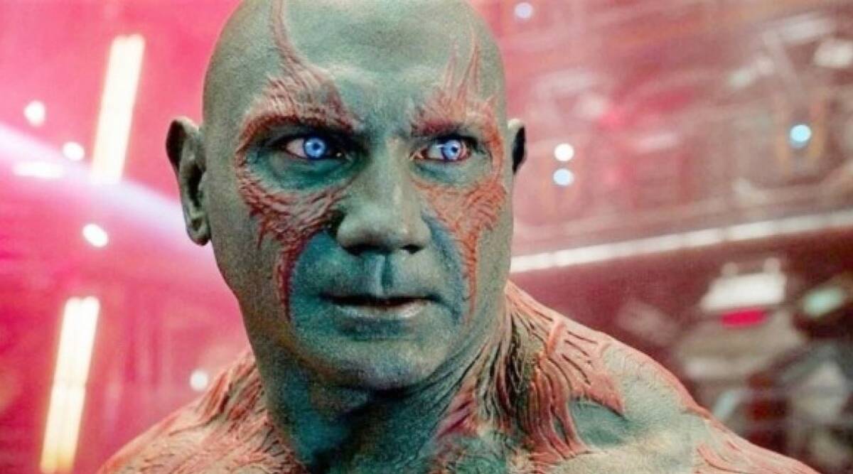 Dave Bautista como Drax (Reprodução)