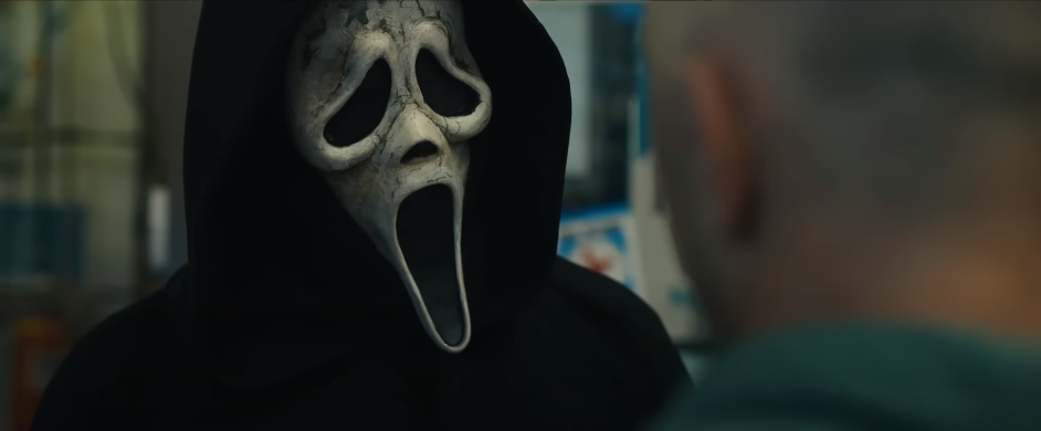 A máscara envelhecida em Pânico VI (Reprodução)