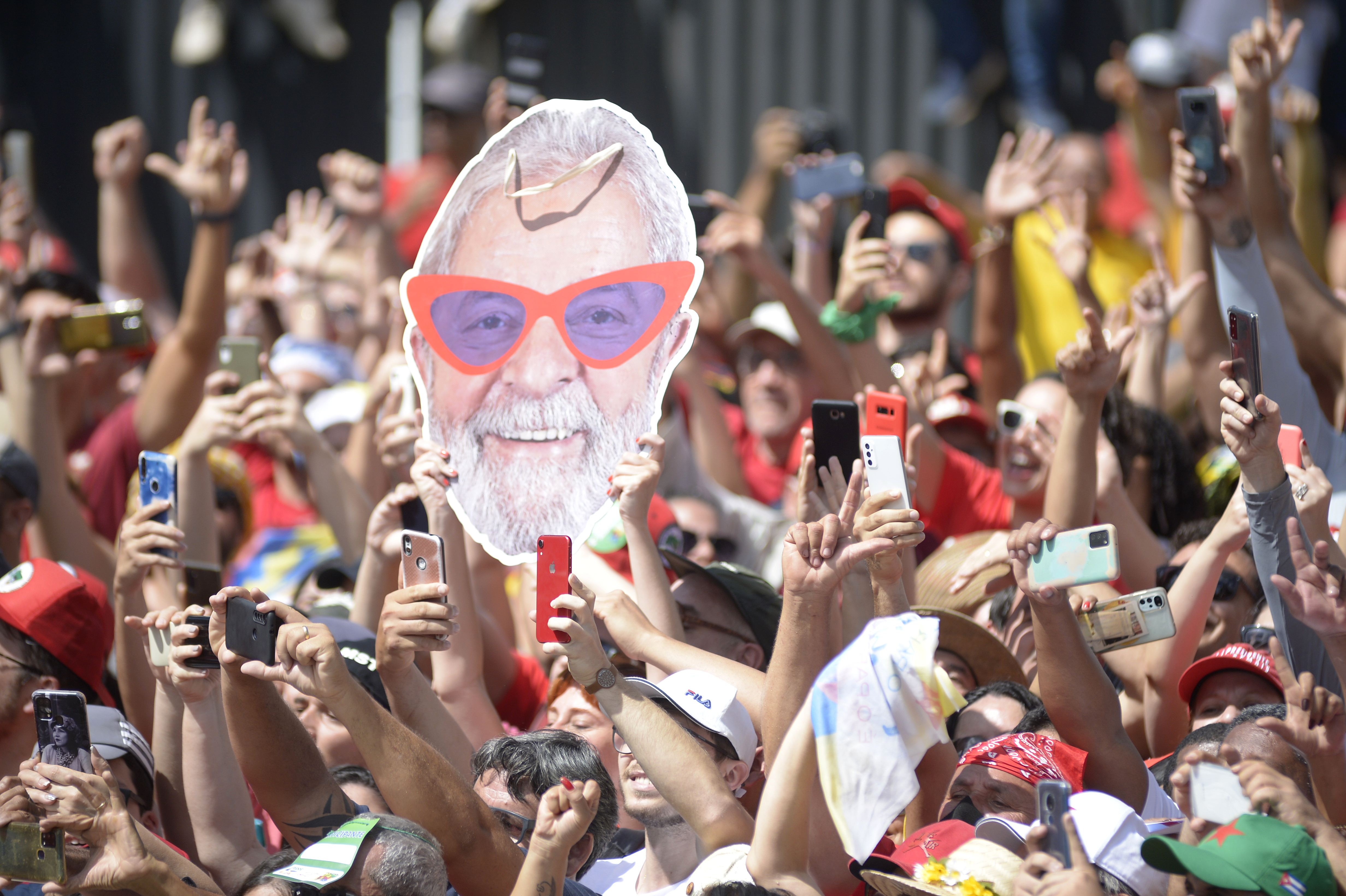 Posse do Lula (Foto: Andressa Anholete/Getty Images)