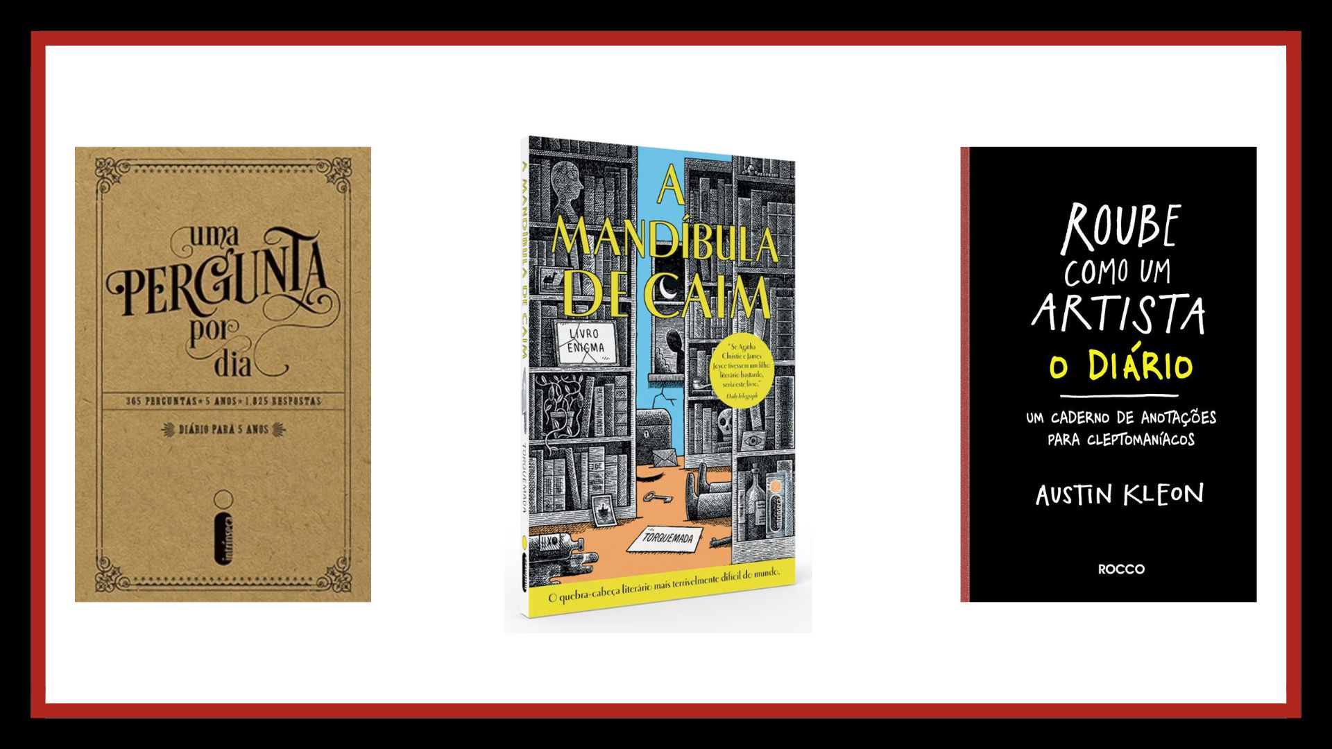 Além de “A Mandíbula de Caim”, conheça os livros interativos com diversas atividades para o leitor.