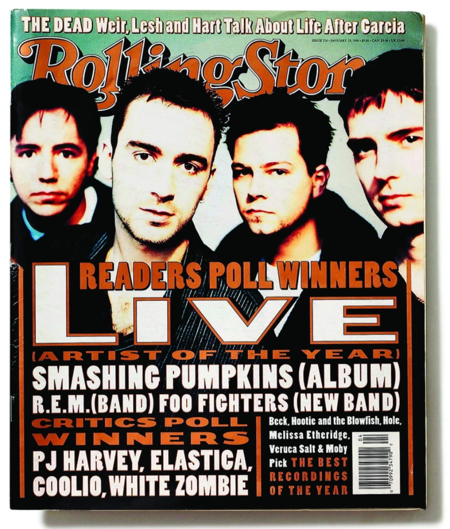 Live na capa da Rolling Stone EUA