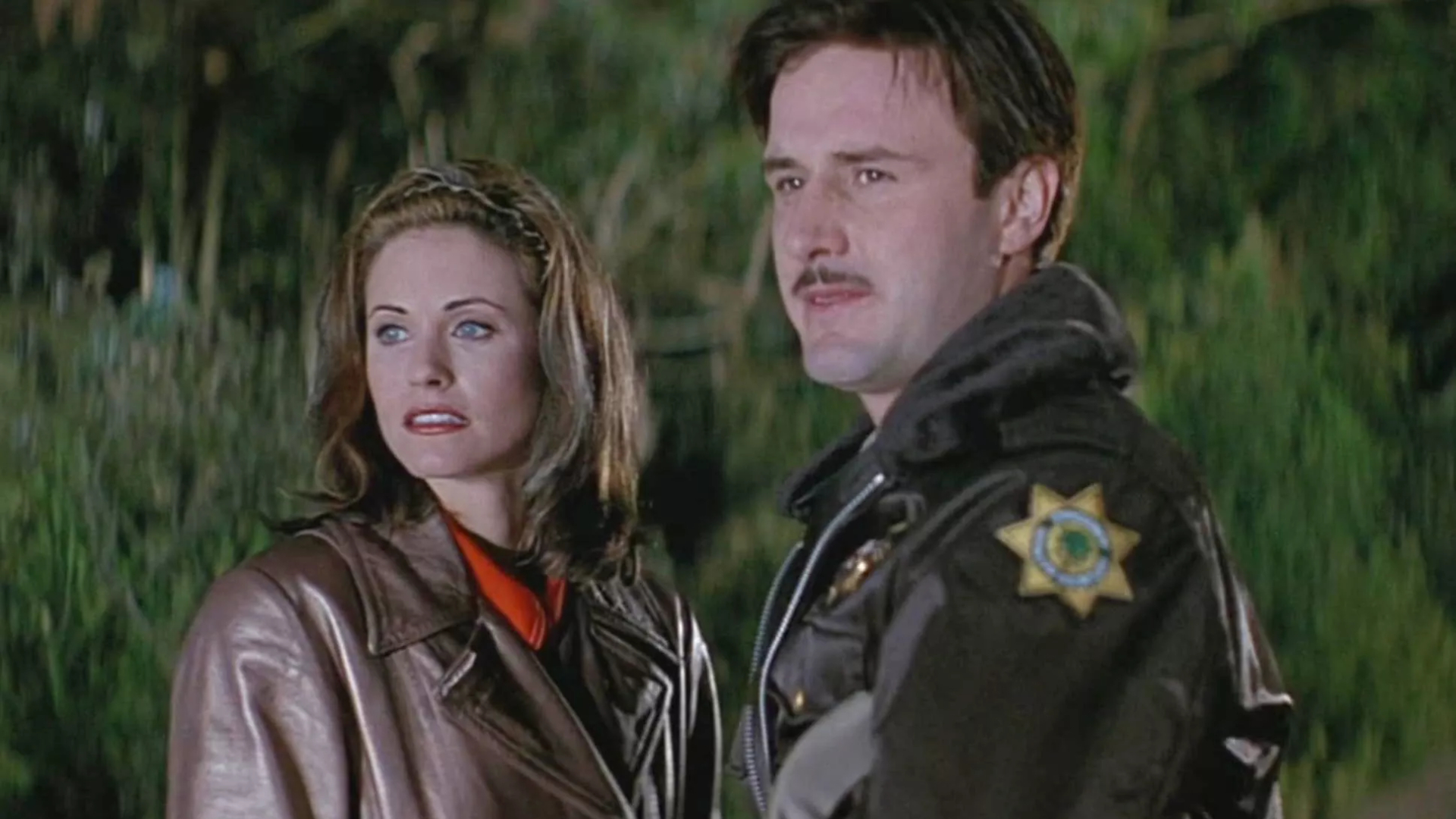 Courteney Cox e David Arquette na franquia Pânico (Foto: Divulgação/