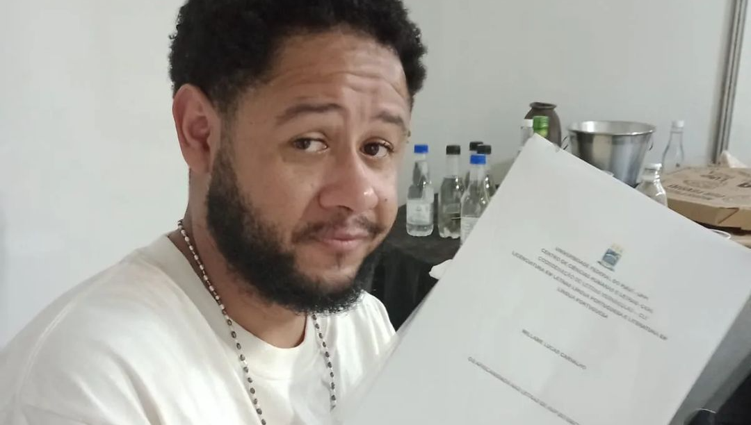 Emicida e o TCC inspirado por suas letras (Reprodução/Instagram)