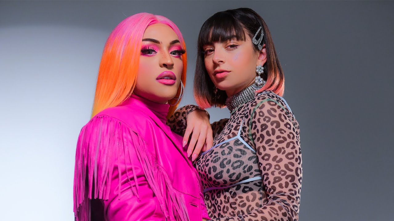 Pabllo Vittar e Charlie XCX (Reprodução)