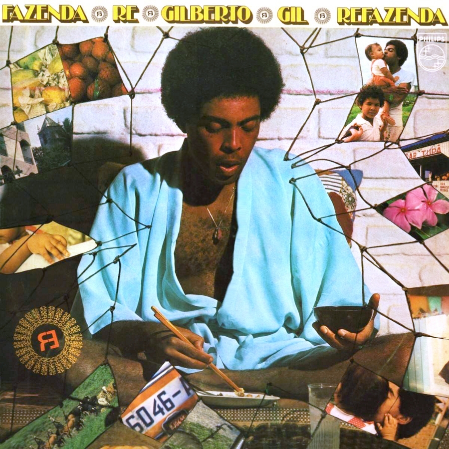 Capa de Refazenda, de Gilberto Gil