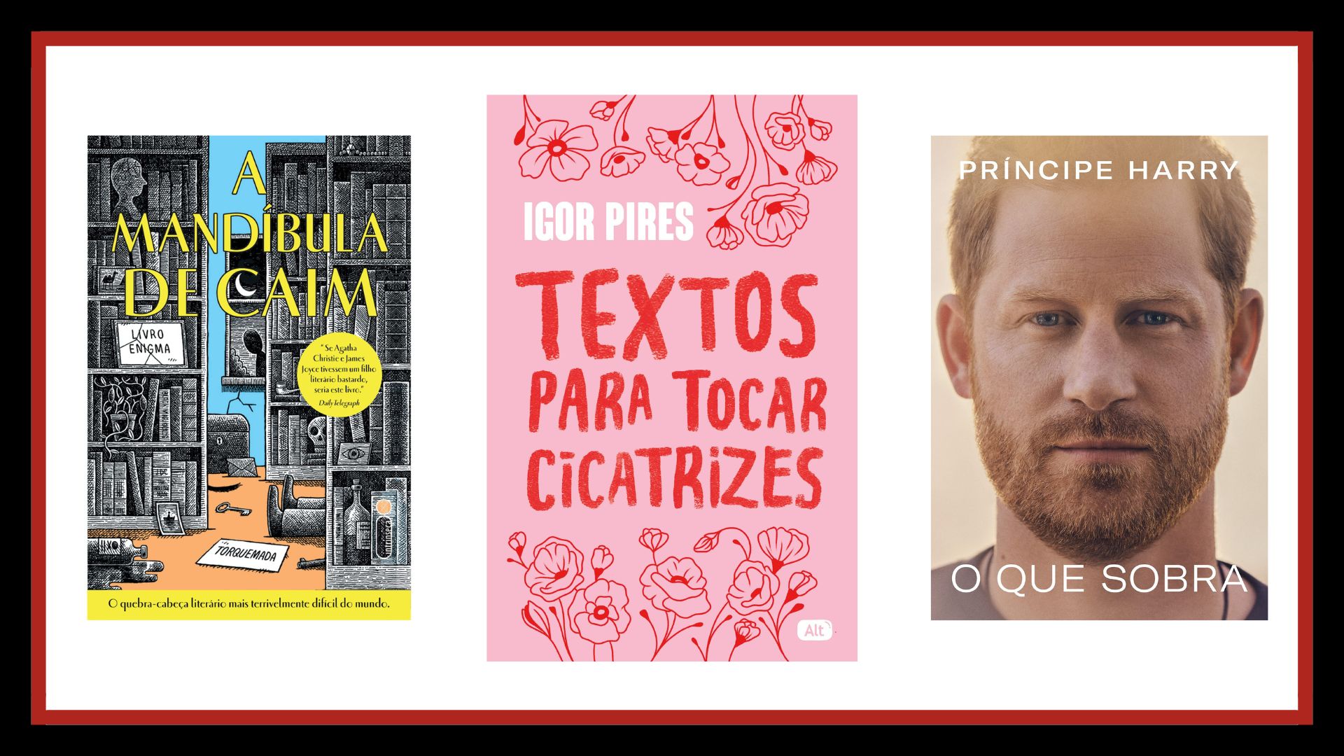 Além da “Mandíbula de Caim”, conheça outros sucessos literários em uma lista super especial.