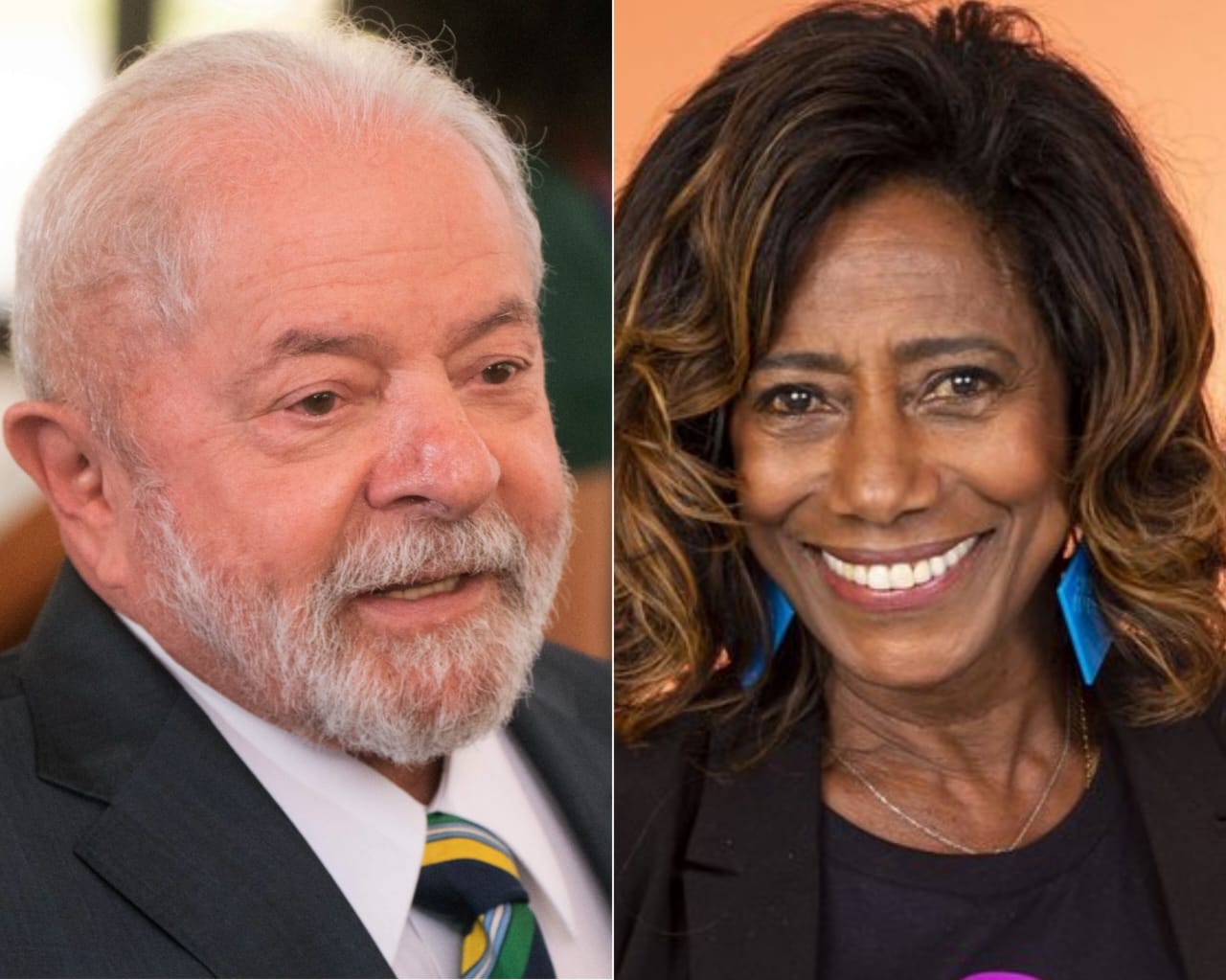 Luiz Inácio Lula da Silva e Glória Maria (Getty Images/Divulgação)