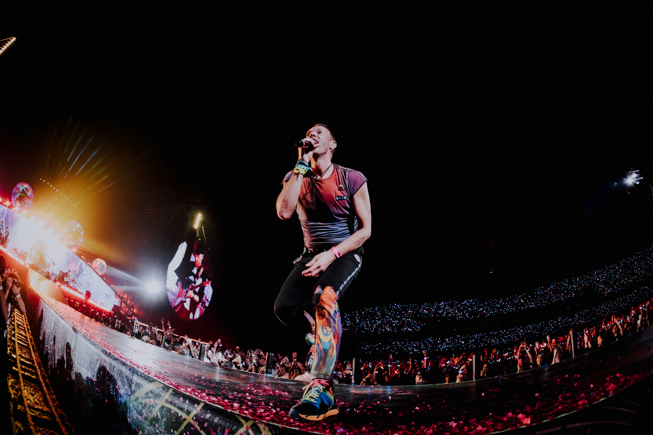 Coldplay no show em São Paulo (Iris Alves)