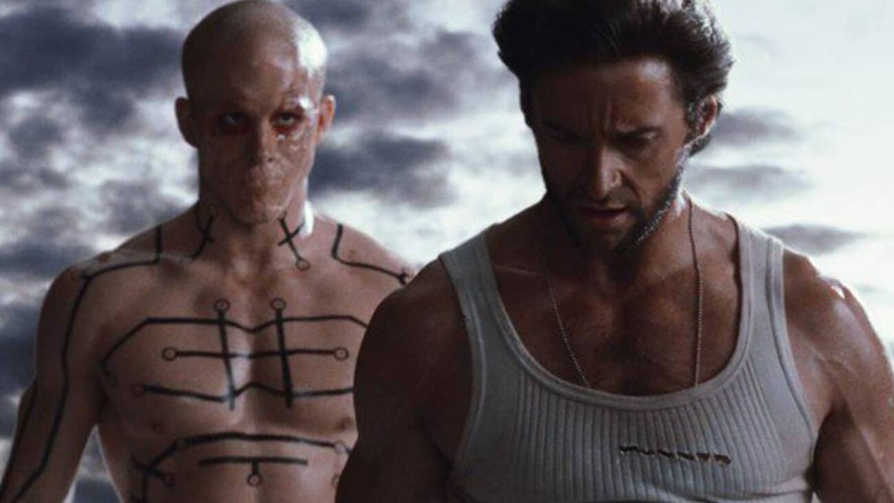 Ryan Reynolds e Hugh Jackman em X-Men Origens: Wolverine