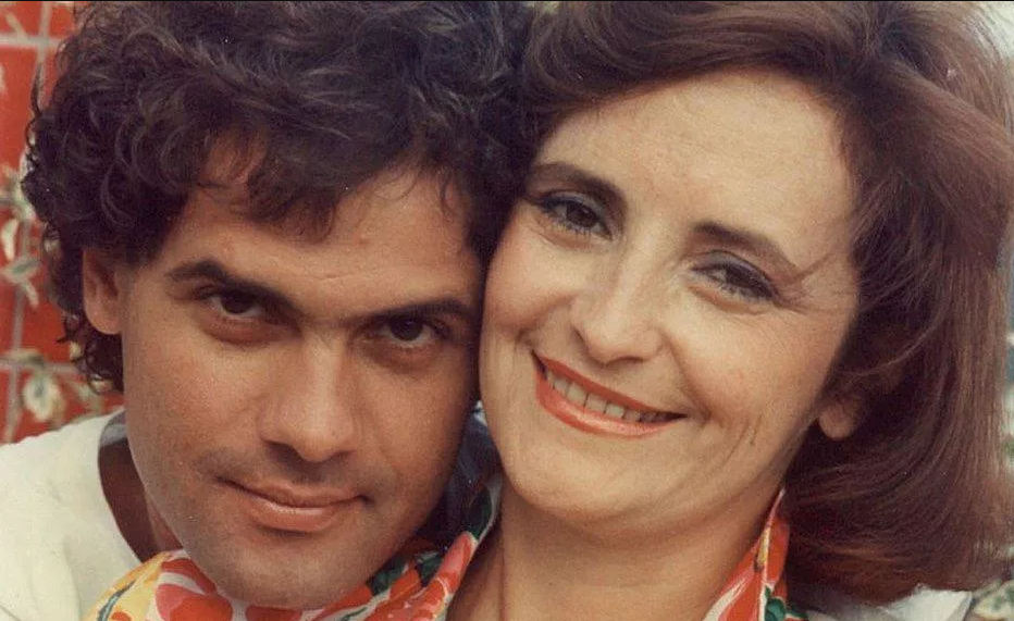 Cazuza e sua mãe, Lucinha Araujo (Foto: divulgação)