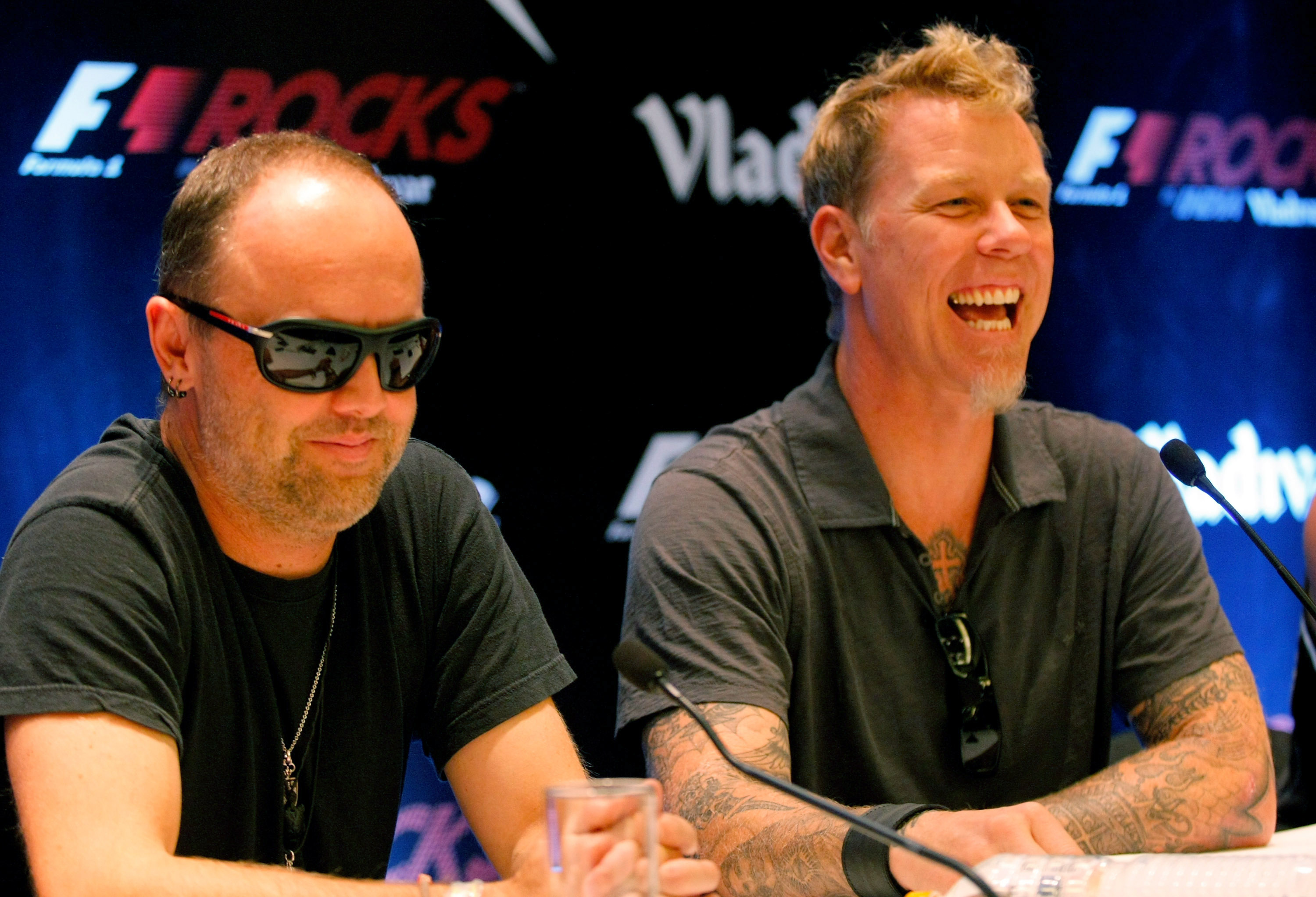 Lars Ulrich e James Hetfield (Getty Images)