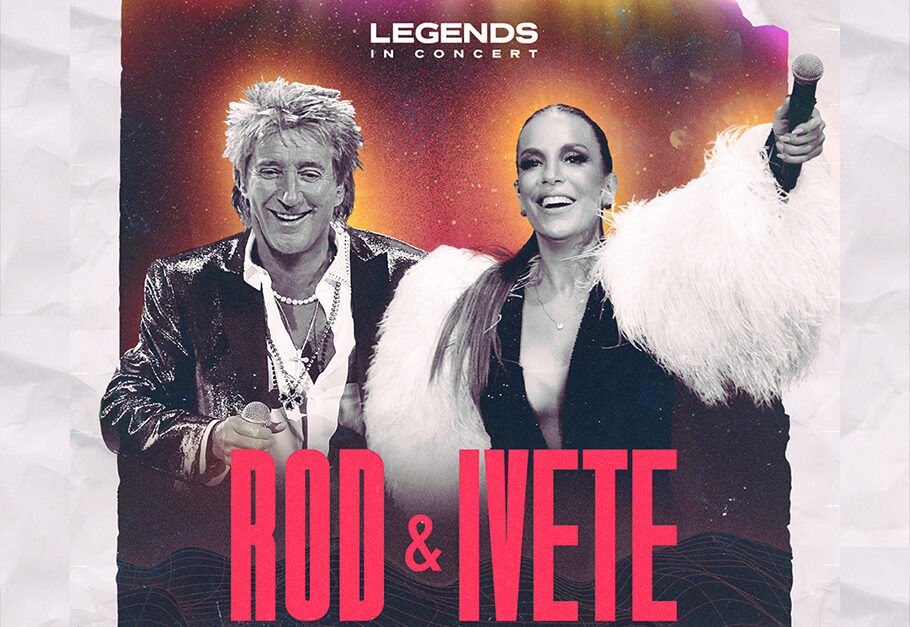 Anúncio do show de Ivete Sangalo e Rod Stewart em SP (Foto: Divulgação)