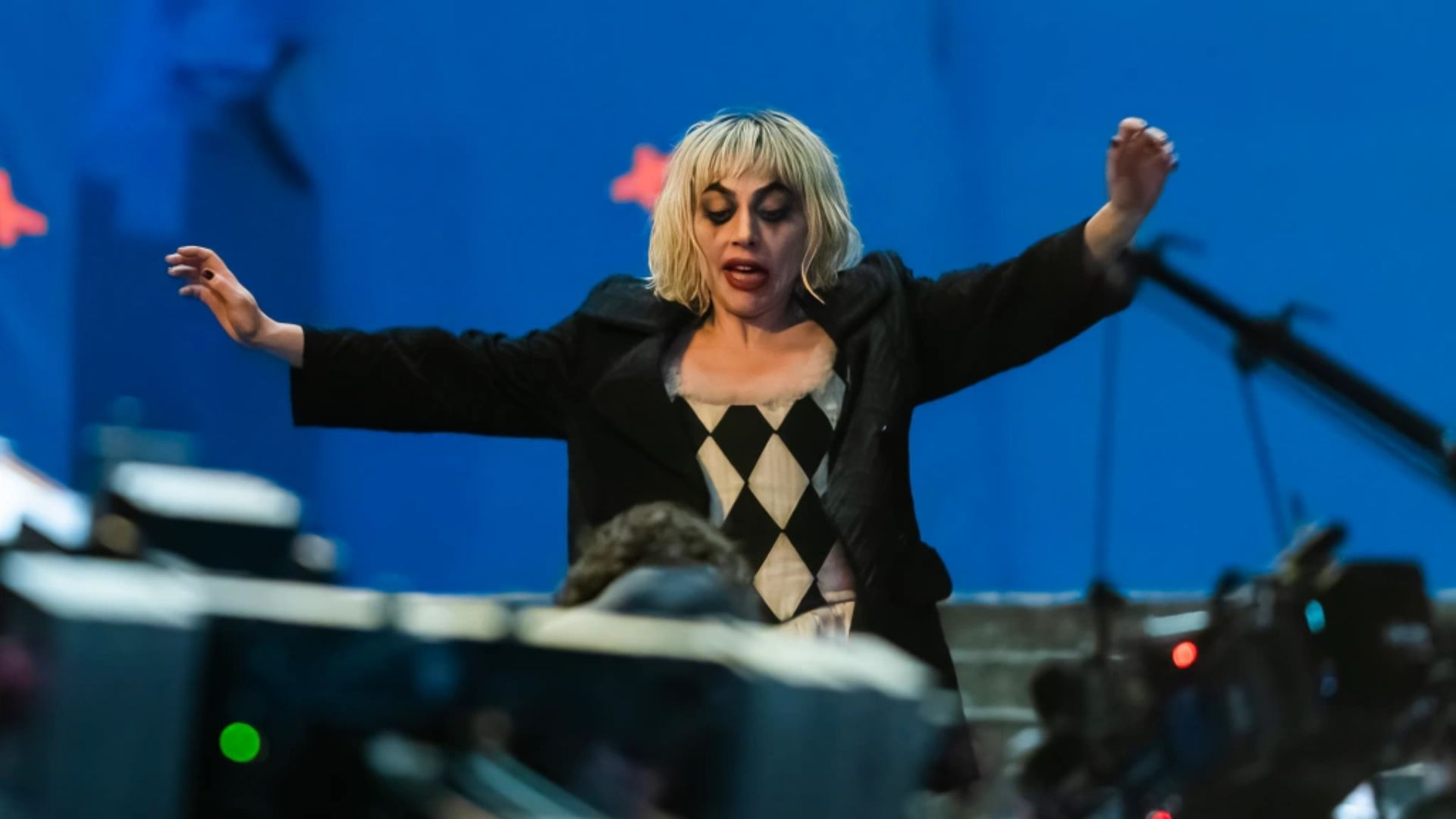 Lady Gaga com Harley Quinn em "Joker: Folie à Deux"