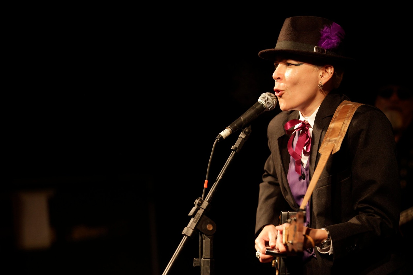 Nanda Moura em Mississippi Delta Blues Festival - Gramado, RS (Foto: Daniela Xu)