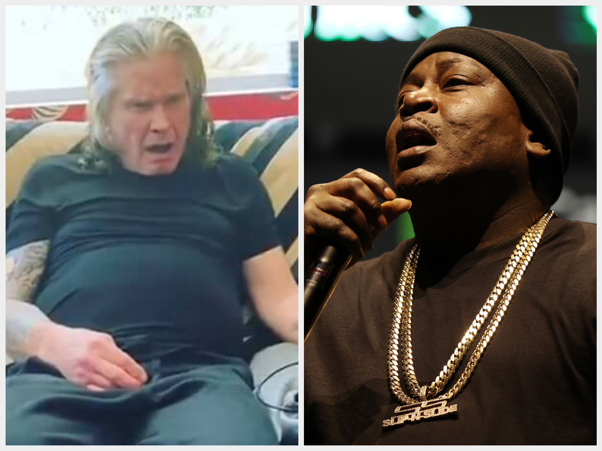 Ozzy Osbourne e Trick Daddy (Reprodução/Getty Images)