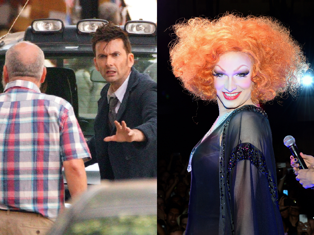 Jinkx Monsoon (dir) terá papel importante em nova temporada de Doctor Who (esq) (Reprodução/Getty Images)