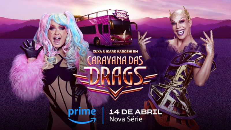 Confira os detalhes do reality show de drag queens comandado por Xuxa e Ikaro Kadoshi
