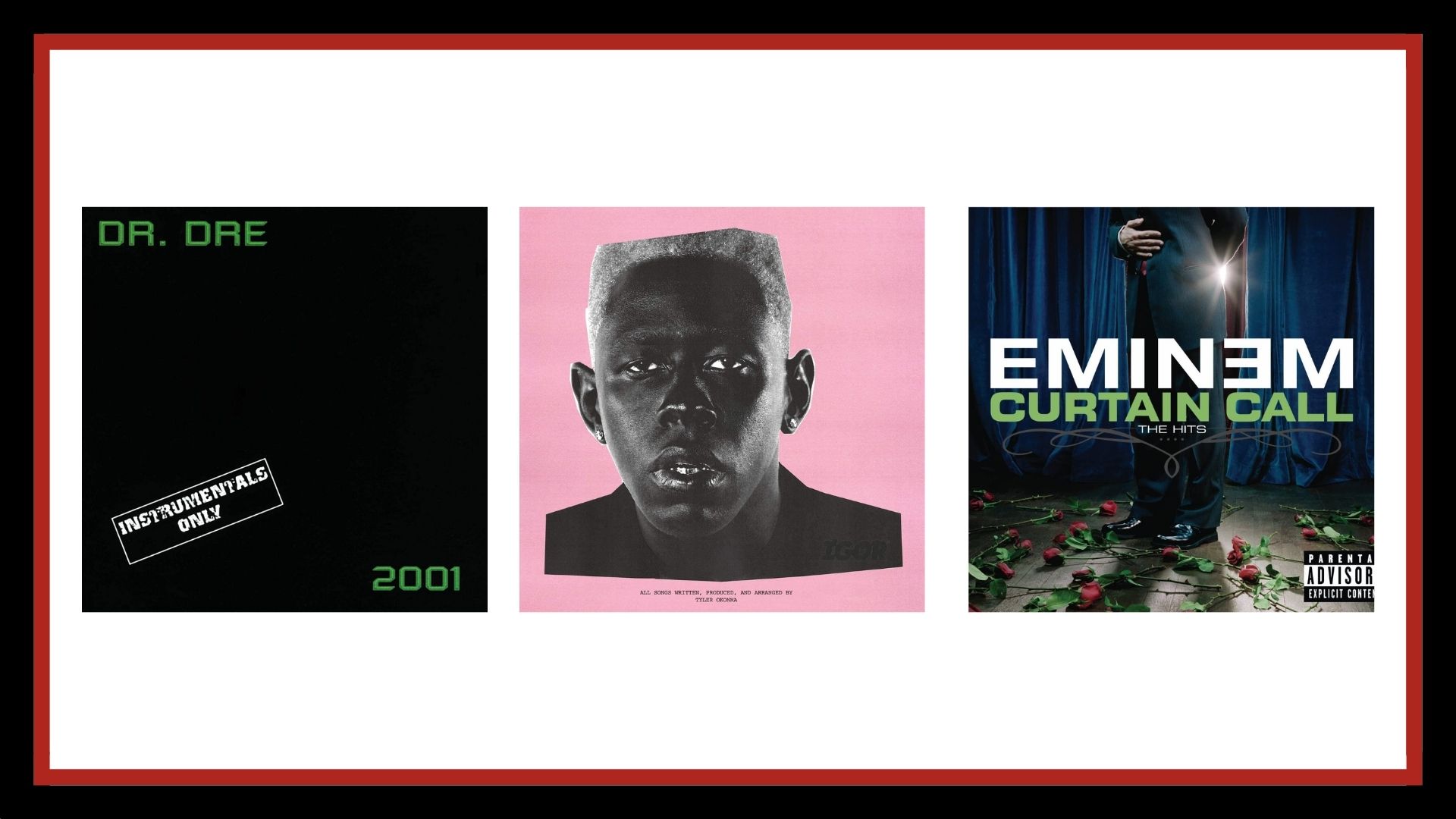 Aumente sua coleção de vinis com opções dos gêneros rap/hip-hop