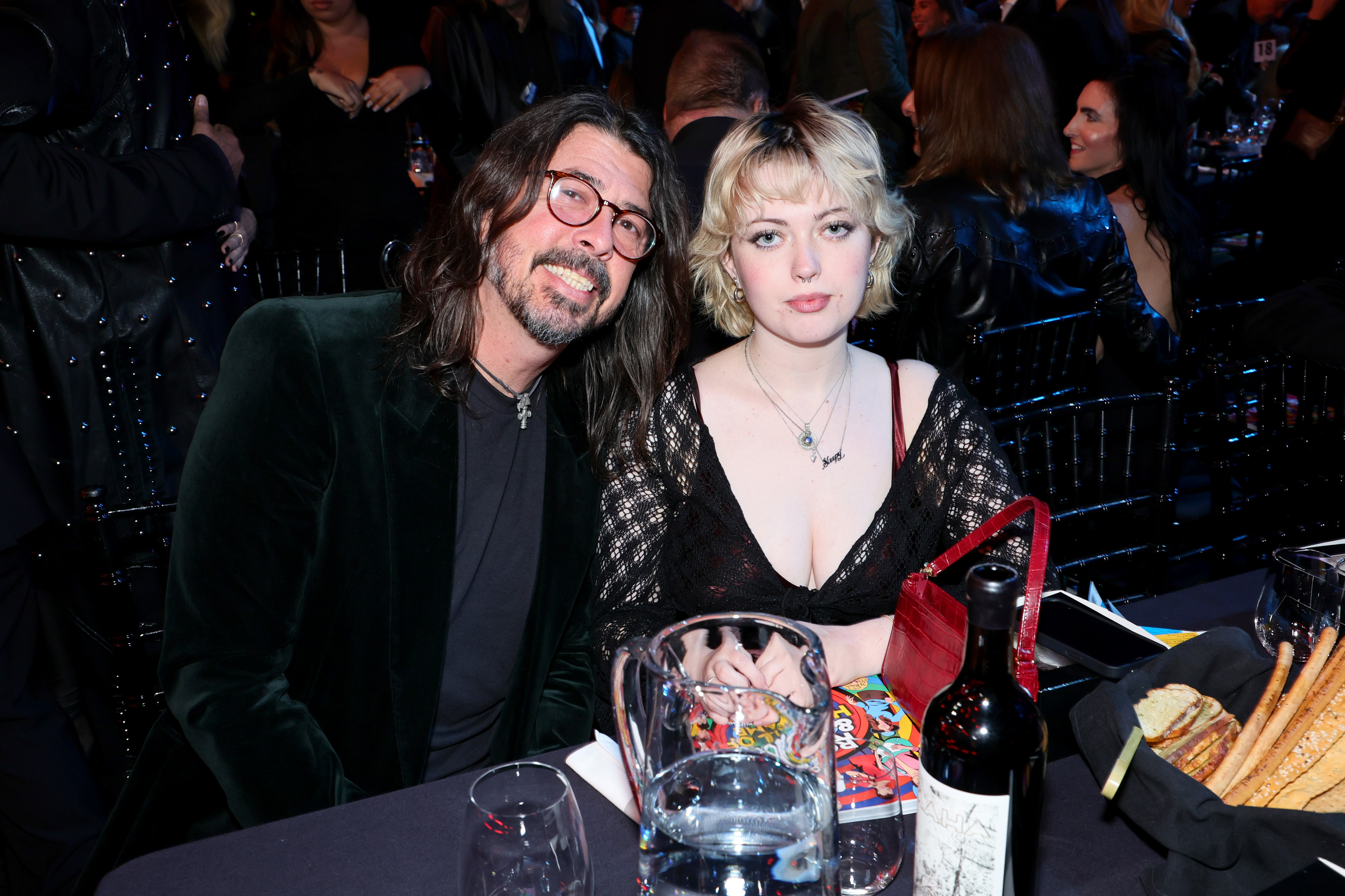 Dave e Violet Grohl (Foto: Theo Wargo / Getty Images)