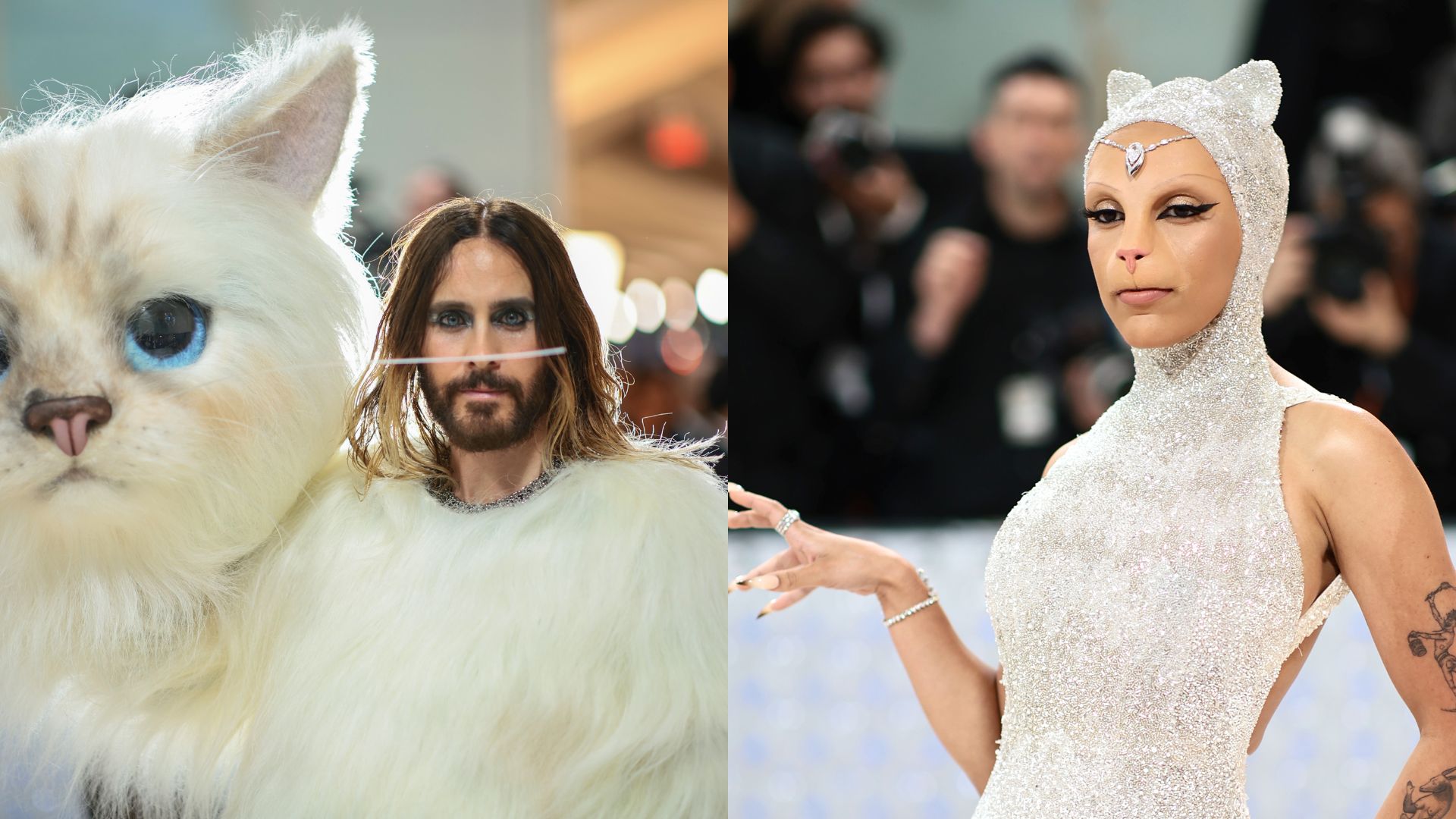 Por que Jared Leto e Doja Cat se vestiram de gatos no Met Gala?