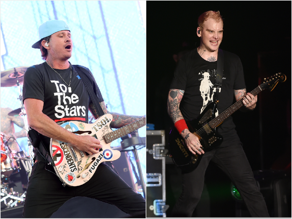 Tom DeLonge e Matt Skiba (Getty Images)