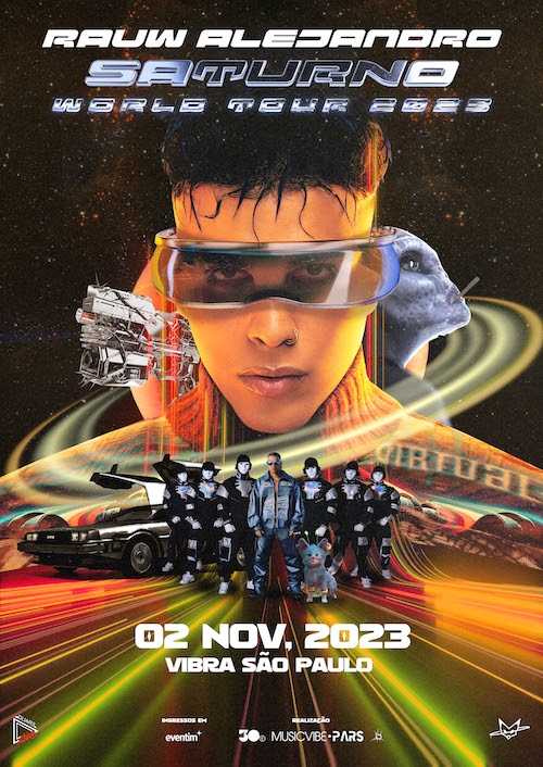 Rauw Alejandro em São Paulo