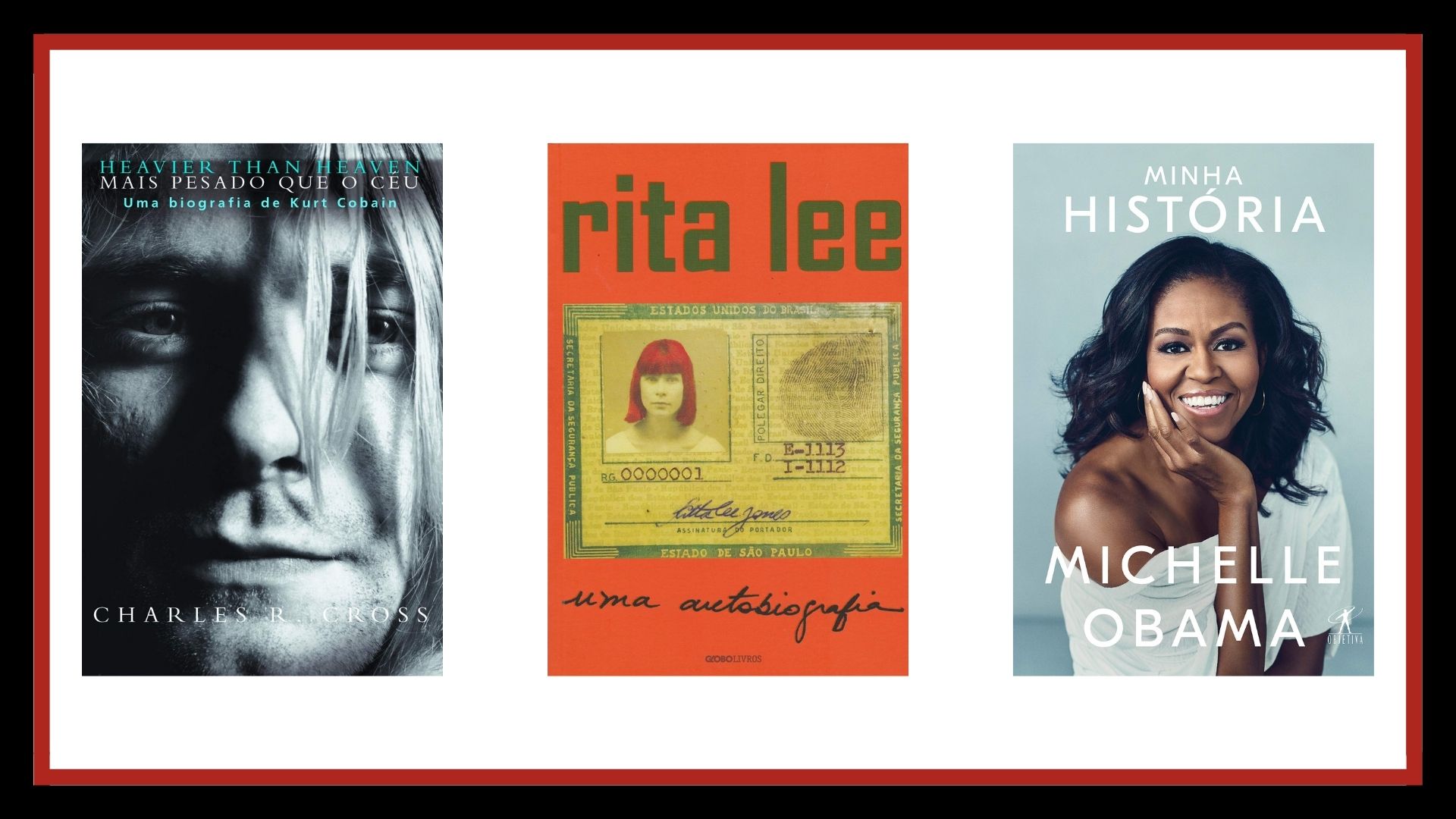 Leia a história de vida de artistas fabulosos em biografias apaixonantes.