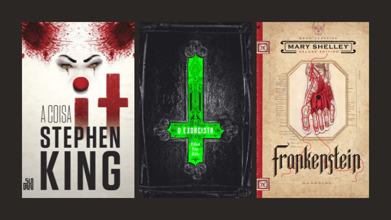 Aposte no obscuro com esses 15 livros de terror em oferta na Book Friday