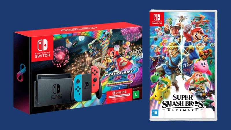 Aproveite as ofertas do Festival Geek Gamer e adquira seu console Nintendo Switch com jogos incríveis!
