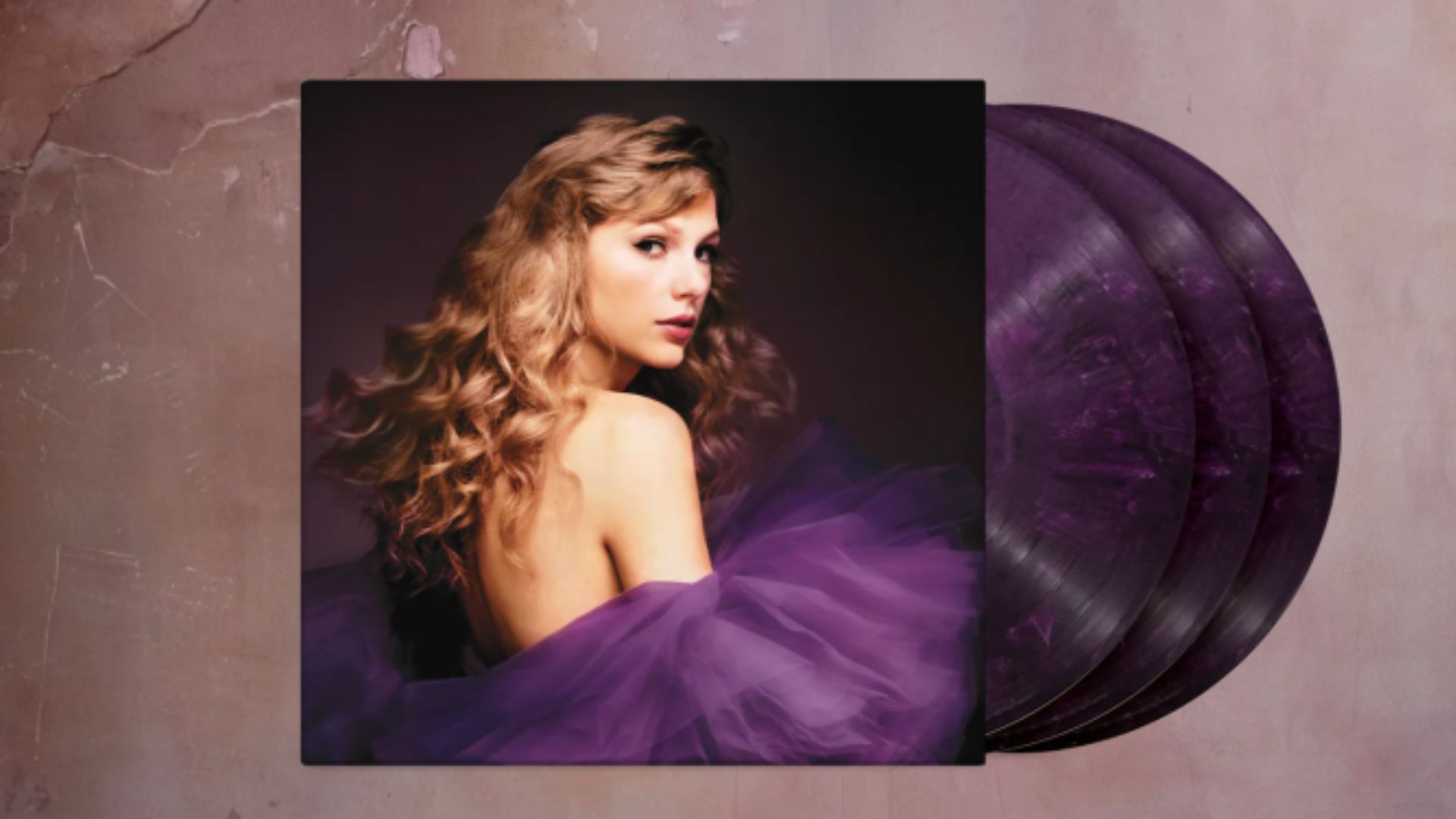 Vinil de 'Speak Now (Taylor' Version)' (Foto: Reprodução / Instagram @taylorswift)